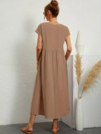 Gabrielle™ — Robe midi fluide élégance intemporelle