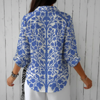Frederike | Blouse Jardin Bleu