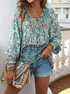 Tina | Top fleuri